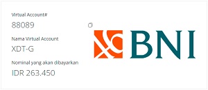 Pembayaran via BNI
